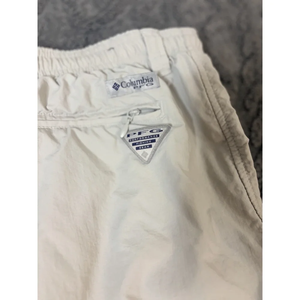 Columbia PFG Gray Mesh Lining Swim Trunks Shorts Men's Size XXLarge